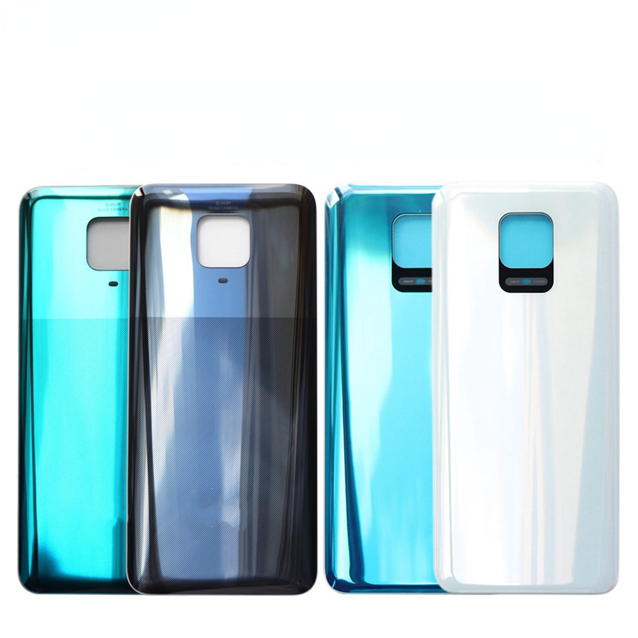 For Xiaomi Redmi Note Pro 9S Glass Battery Rear Back Door Cover