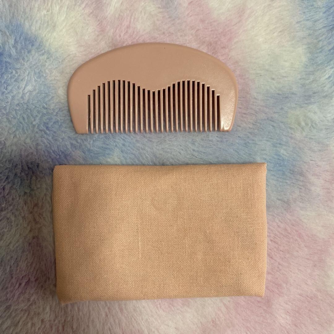 Gucci‎ Beauty Small Comb Pouch Bag 11×7cm Authority VIP Gift Novelty Pink Flower Gucci Receive a Complimentary Pouch + Comb with any large  main image 4