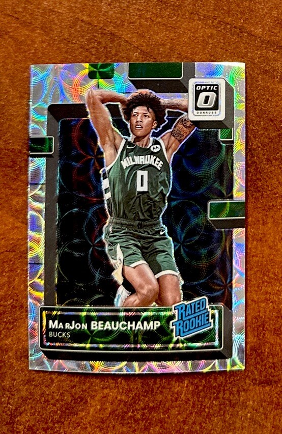2022-23 Marjon Beauchamp Optic Premium Rookie/249 Box Set Scope Prizm #210 BUCKS