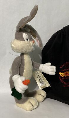 1997 STEIFF *BUGS BUNNY* 665189 Limited Ed SIGNED Warner Bros