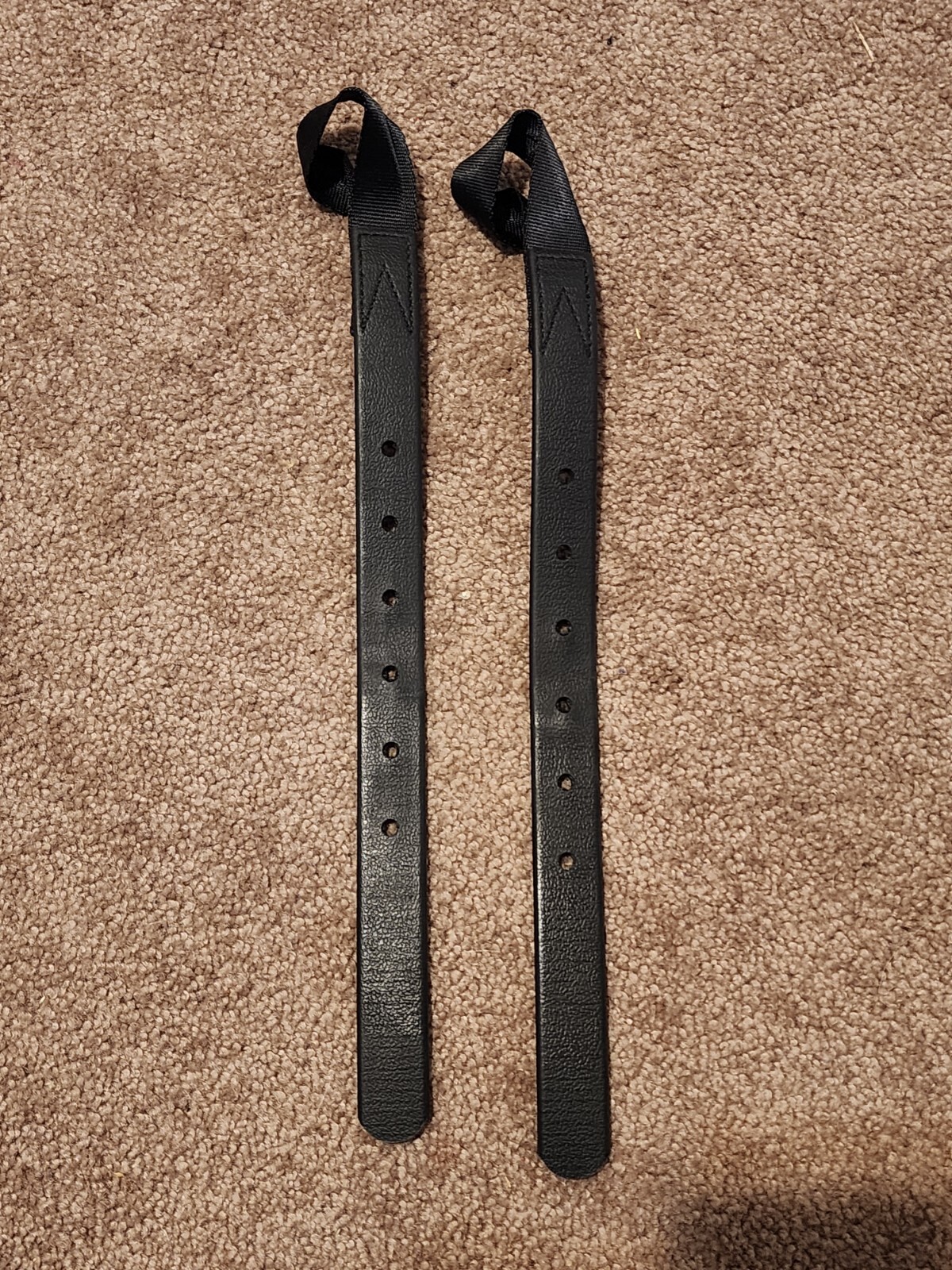 Wintec Replacement Quick Change Girth Billet Straps, Pair, Black, SZ 13