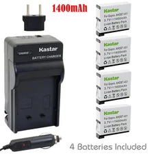 Battery& Normal Charger for GoPro HERO4, GoPro AHDBT-401,AHBBP-401 Sport Cameras