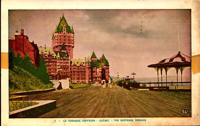 Postcard The Dufferin Terrace Quebec Canada 