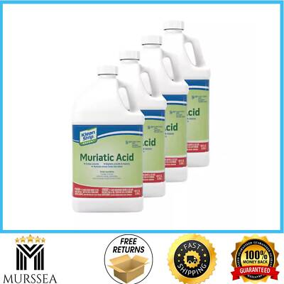 #ad #ad 1 Gal. Green Muriatic Acid Pack of 4 $50.99