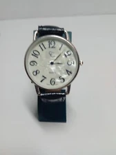 Women's CC Branded Watch Black Band Tested