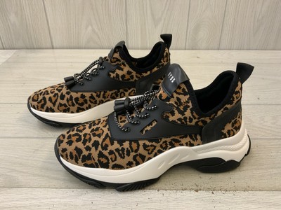 steve madden myles sneaker leopard