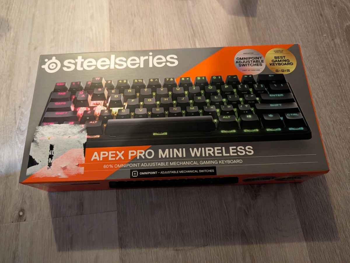 SteelSeries Apex Pro Mini Wireless Gaming Keyboard - UK English