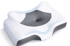 Osteo Adjustable Cervical Orthopedic Memory Foam Bed Pillow with Cooling Case