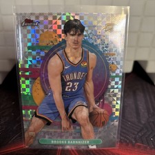 2025-26 Topps Finest Brooks Barnhizer #134 Uncommon (RC) XFractor - OKC Thunder