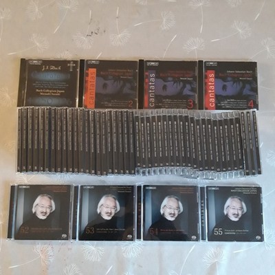 JS BACH Complete Cantatas, Suzuki, Near Full Set 51/55 SACD Bach Collegium Japan