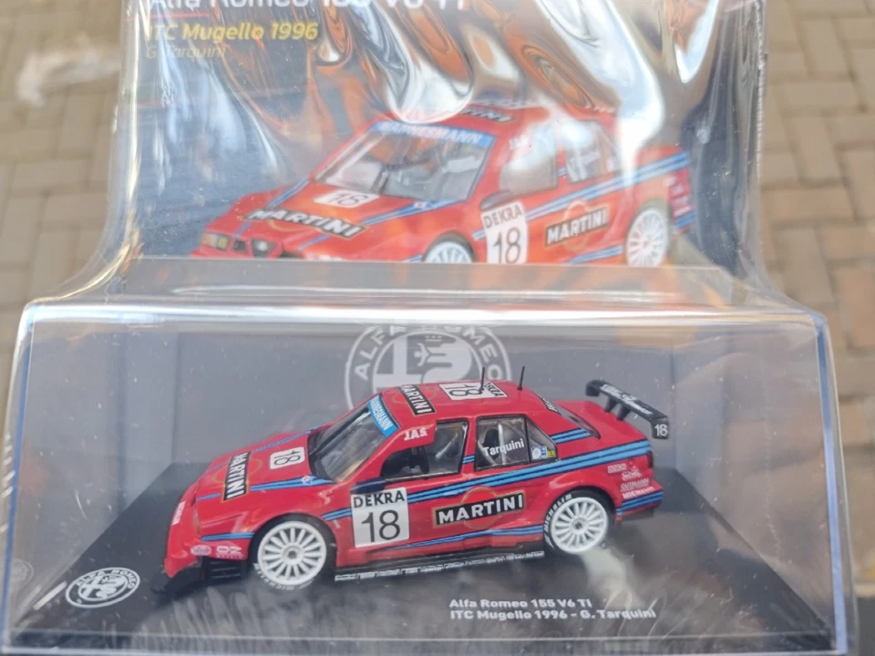 ALFA ROMEO 155 V6 TI - ITC MUGELLO- 1996 ALFA ROMEO SPORT COLLECTION  1:43 N#23 - Immagine 4 di 4