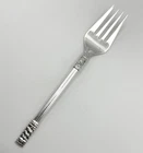 Wallace Sterling Silver Salad Fork 6 7/8" Aegean Weave Vintage Flatware