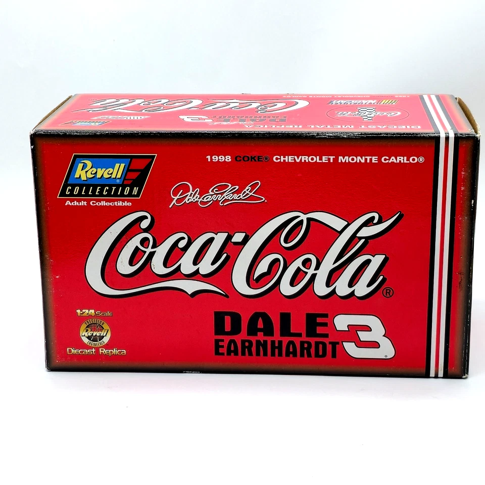 REVELL DALE EARNHARDT #3 COCA COLA 1998 COKE CHEVROLET MONTE CARLO 1:24 - Image 4 of 4