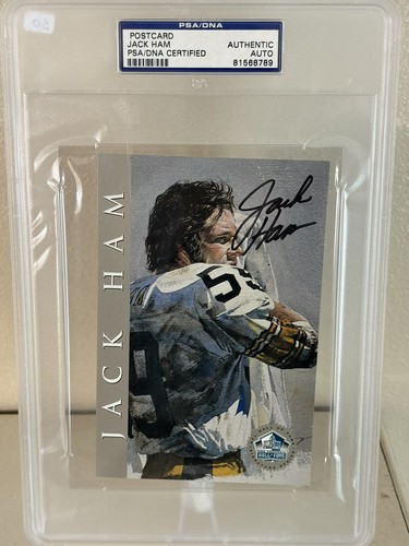 Jack Ham PSA DNA Signed 1998 HOF Signature Series Autographed Steelers