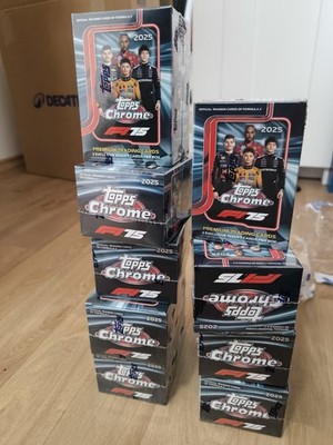 Topps Chrome F1 2025 Value Box