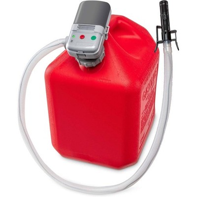 Deway Automatic Fuel Transfer Pump with Auto-Stop, AA Battery Powered, Advanced