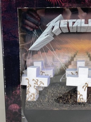 Metallica Master of Puppets 3D Album Cover McFarlane Toys Pop