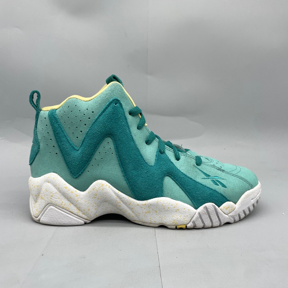 Reebok Kamikaze Teal Blue Suede Sneakers Men Size 8 Blue Reebok Kamikaze II Low | SVD main image 3