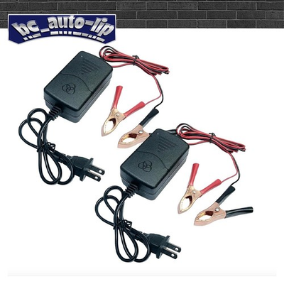 #ad 2PCS Car Battery Charger Maintainer 12V Trickle RV for Truck Motorcycle ATV Auto $6.53