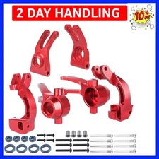 Aluminum Front Steering Block Knuckles & C-Hubs Caster Blocks & Rear Hubs for...