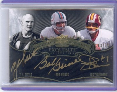 2008 Upper Deck Exquisite Collection - Legendary Gold Signatures