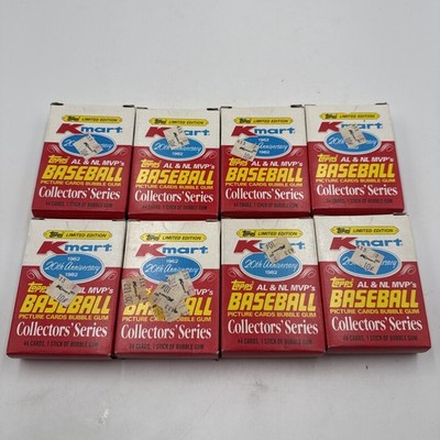1982 Topps Kmart 20th Anniversary Baseball sets Mickey Mantle Lot of 8