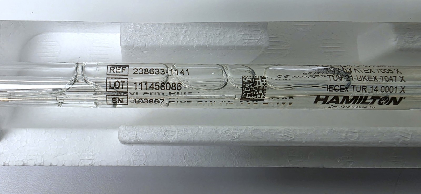 Blue Box Ph Hamilton 238633-1141 EasyFerm Plus PHI VP 225 Pt100 pH Probe | eBay