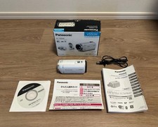 Panasonic HC-V550M HD Digital Camcorder White Compact Handycam 2014 Model