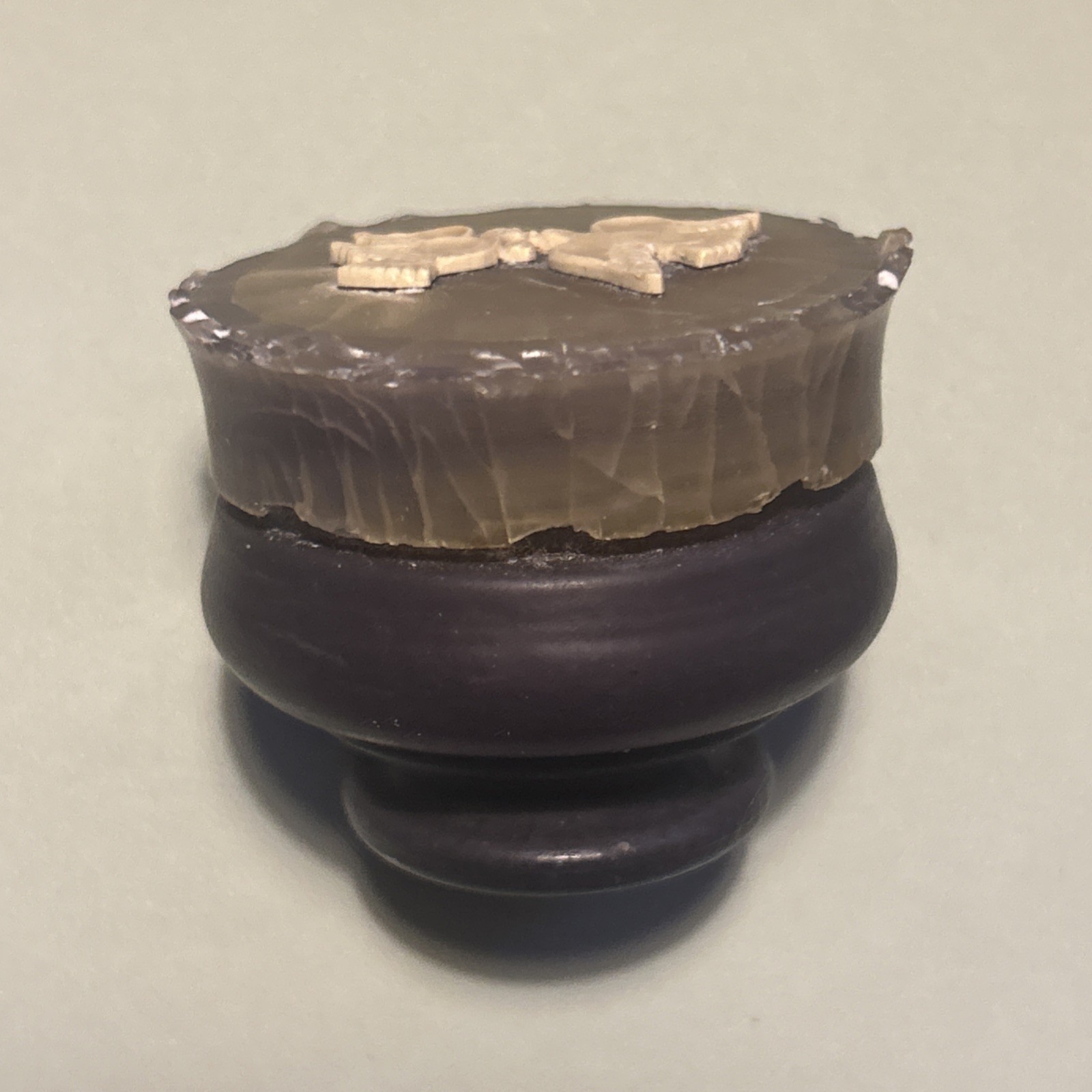 Vintage Avon  "Timeless" & "Rapture"  Cream Sachet Jars 12