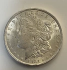 1921 Morgan Silver Dollar, Great Condition: 90% Silver