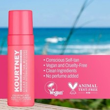 Kourtney Kellar Clear Self-Tan Mousse - new and sealed 
