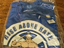 NWT OFFICIAL WWE Men's Blue John Cena 2026 Tampa Bay BACKLASH Shirt 3XL 