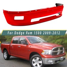 Front Bumper Face Bar Wfog Light Holes For 2009-2012 Dodge Ram 1500 Flame Red