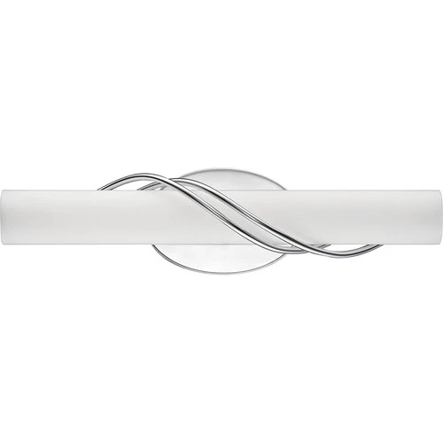 Quoizel PCSQ8519 Chrome Serenade Single Light 19"W Integrated Led Bath Bar - Picture 11 of 11