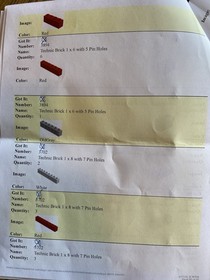 LEGO TECHNIC: Forklift (8835) From 1989 Complete with Instructions, No Box