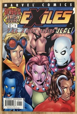Exiles #1 (Marvel 2001) *NM* 1st Team Appearance Morph Nocturne Timebroker