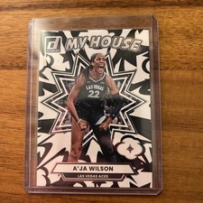 2025 Panini Donruss WNBA #5 A'ja Wilson My House Press Proof Las Vegas Aces