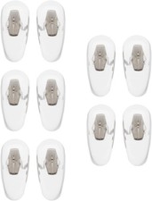5 Paar Sonnenbrillen-Nasenpads Transparent Zum Aufstecken Kompatibel mit