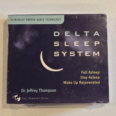 Delta Sleep System - Dr. Jeffrey Thompson CD 1999 THE RELAXATION COMPANY - NEW