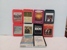 8 Track Tapes Lot of 10 USED SEE PHOTOS FOR TITLES UNTESTED