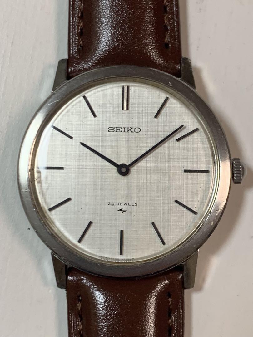 Seiko Automatic Watch with 24 Jewels and Mechanical Movement