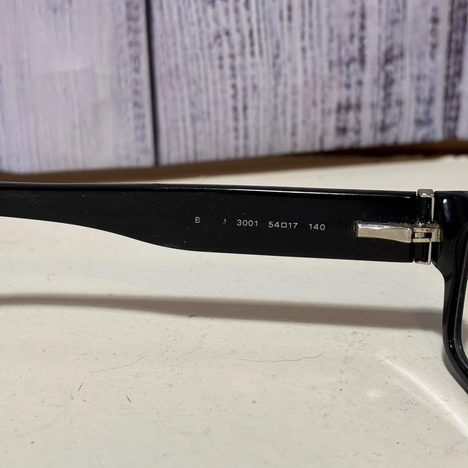 Burberry BE2082 3001 Black Luxury Italy Eyeglasses -Womens 54-17-140 FRAME ONLY - Image 3 of 4