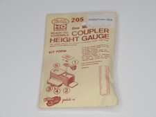 Kadee HO Scale 1:87 205 One Multipurpose Coupler Height Gauge Ready to Assemble