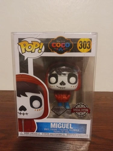 Miguel DIAMOND coco #303 Funko pop! vinyl RARE VAULTED