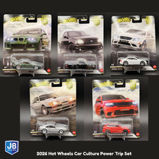 Hot Wheels Car Culture 2026 961R Power Trip 5-Car Set