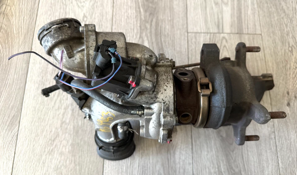 Turbocompresor Audi A3 2008 2009 2010 2011 2012 2013 06J145701N, original OEM Foto 2 de 4