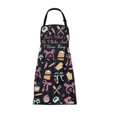 Baking Apron Gift For Baker Thats What I Do I Bake And I Know Things Pastry