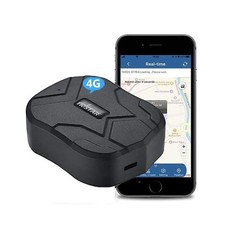 TKSTAR 4G GPS Tracker for Vehicles Hidden 10000mAh Car Tracker with Strong Ma...
