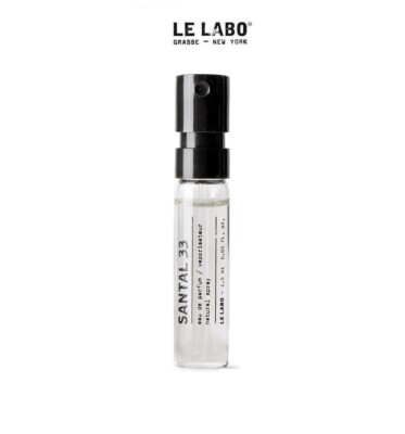 Le Labo Santal 33 Eau de Parfum Sample Spray Vial .05 oz /1.5 ml NEW!! FRESH!!