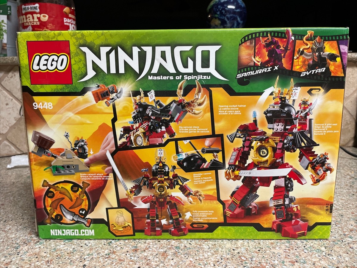 まさと SAMURAI X MECH 9448 Lego Ninjago Stop Motion Set Review - YouTube